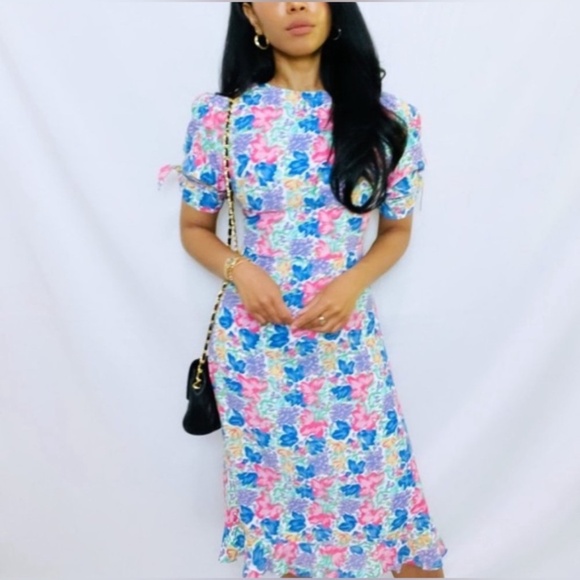 Faithfull the Brand Dresses & Skirts - Fauthfull the Brand Emelia Midi Dress Jemima Coquette Cottagecore Boho Bows Sz M